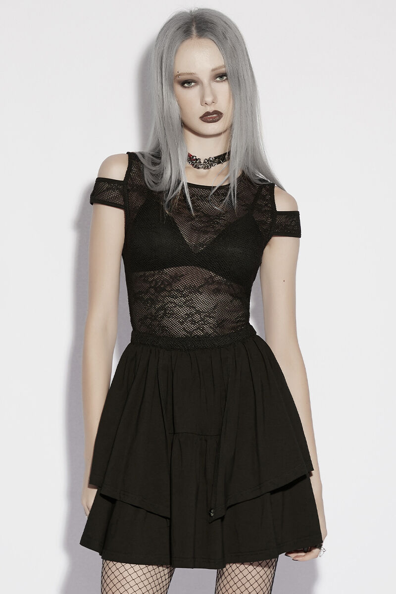 Punk Rave Kleid Morwyn