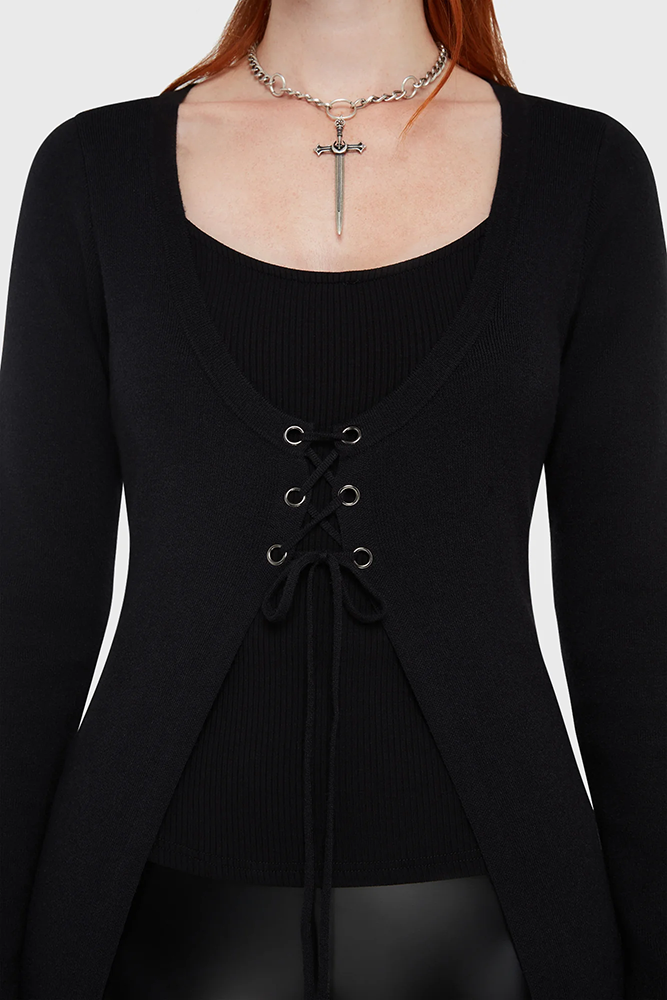 Killstar Cardigan Midnight Azure