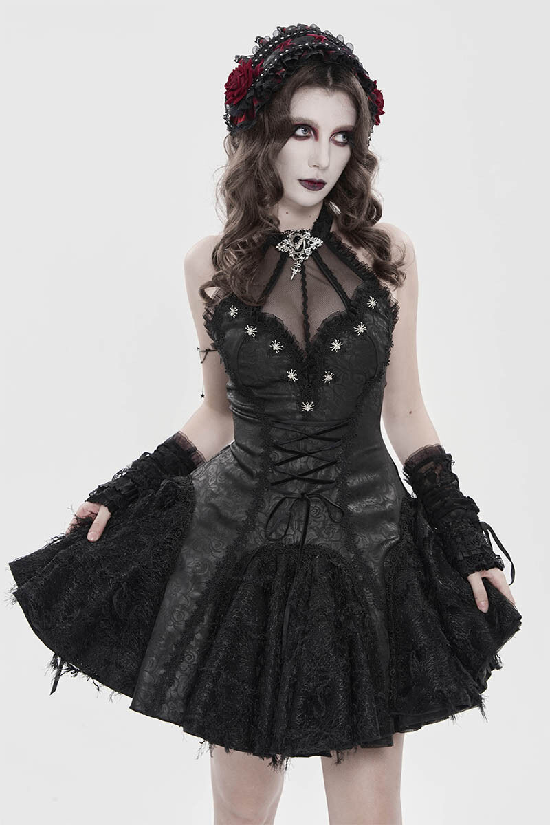 Devil Fashion Kleid Noirvessa