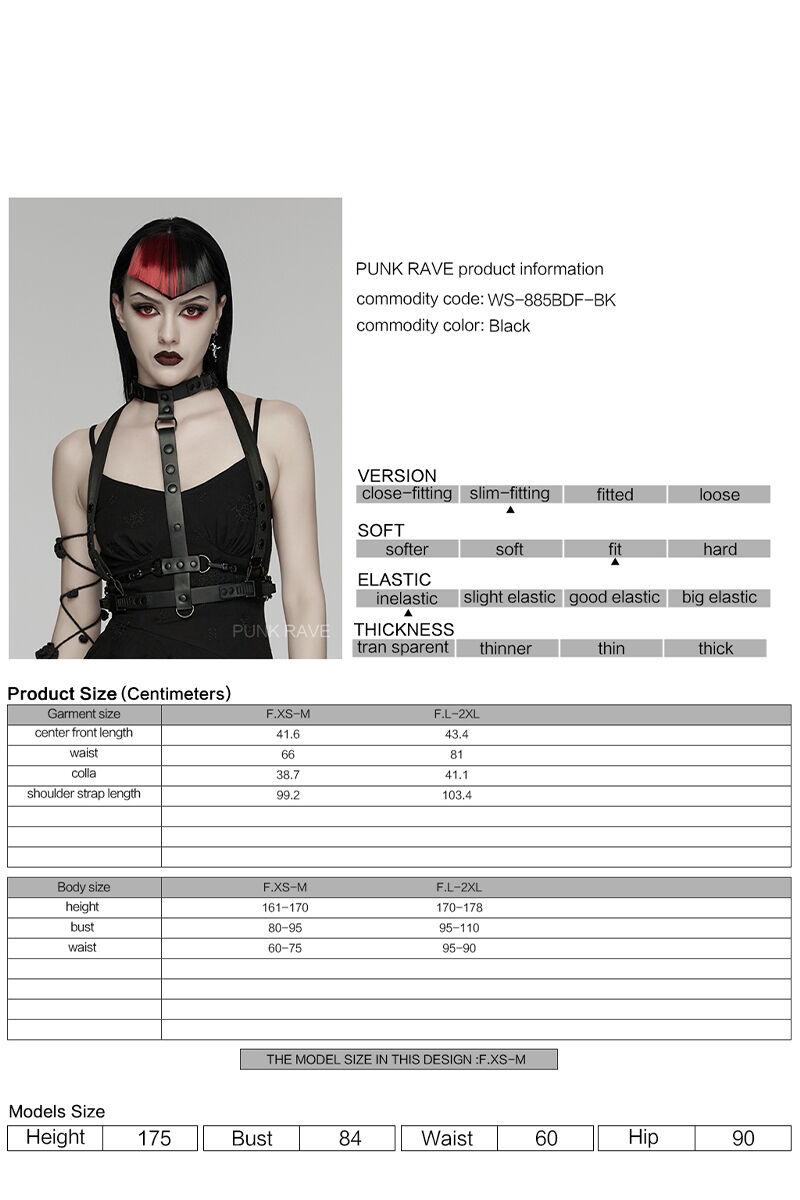 Punk Rave Harness Immortal Mermaid