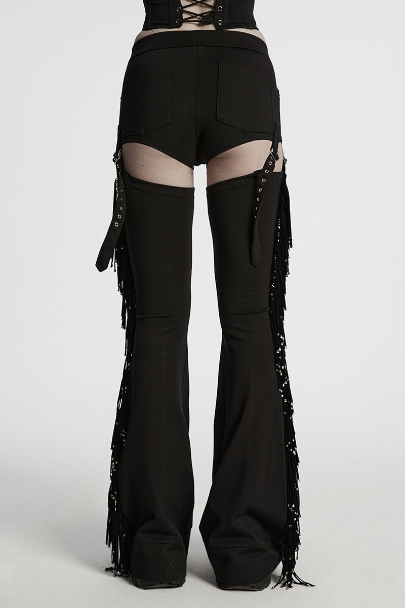 Punk Rave Schlaghose Siren Fringe