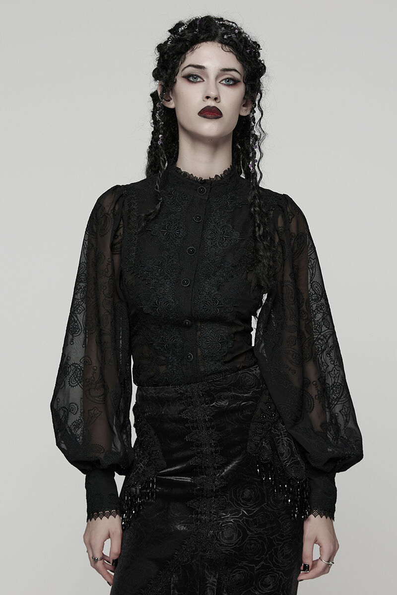 Punk Rave Bluse Moonlace